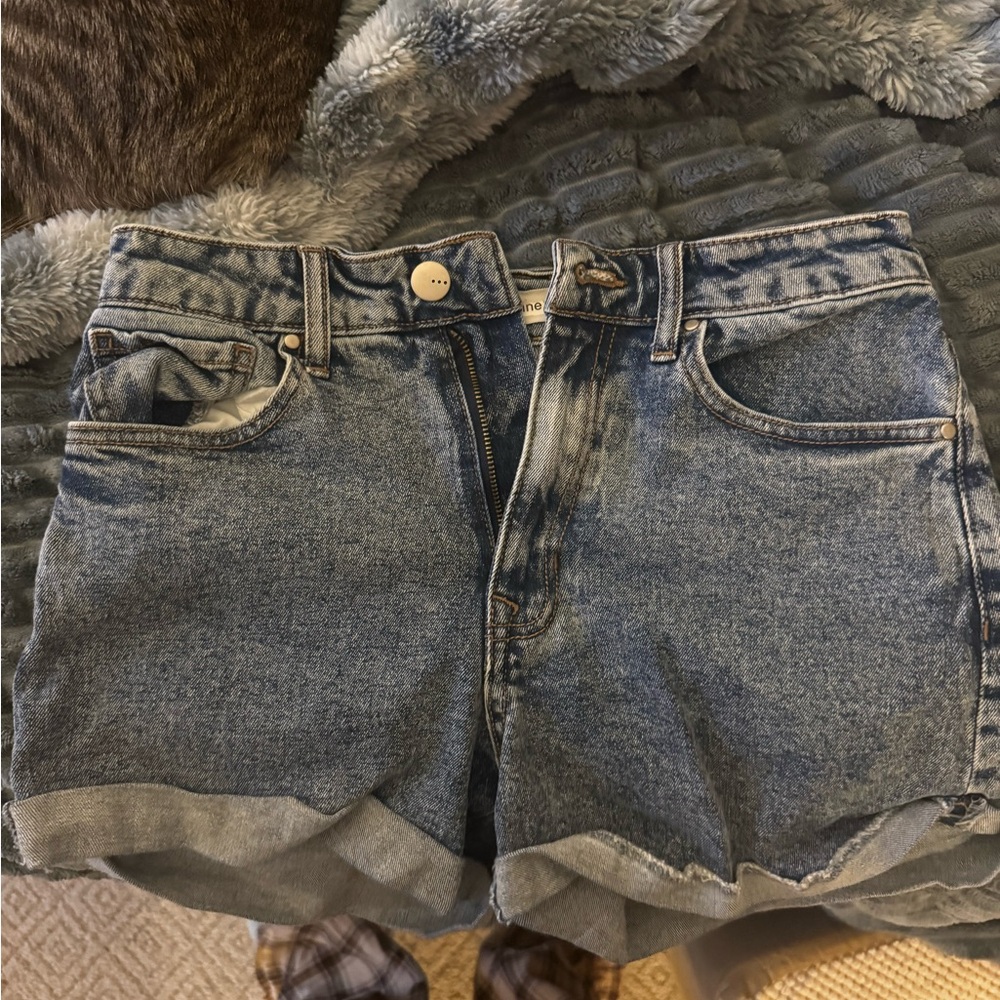 Denim Blue Women's Shorts Booty Short